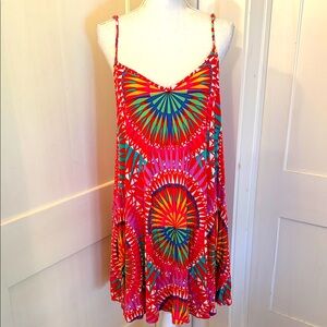 Mara Hoffman Vibrant Swim Coverup Dress